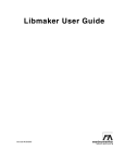 Libmaker User Guide