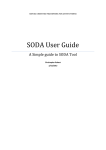 SODA User Guide