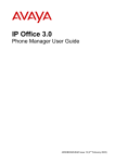 Phone Manager User Guide - Adept Communications Ltd