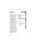 Operating Instructions Electronic Display Counter