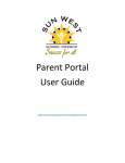 Parent Portal User Guide - Sun West School Division