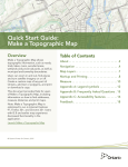 Make A Topographic Map User Guide