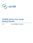 OCREB Online User Guide