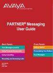 PARTNER® Messaging User Guide