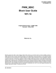 PWM_8B6C Block User Guide V01.14