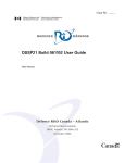 DSSP21 Build 061102 User Guide