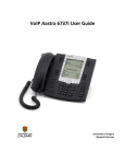 VoIP Aastra 6737i User Guide