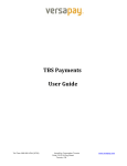 TBS Payments User Guide