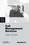 NorthernTel Call Management Services User Guide