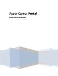 Career Portal Employer User Guide