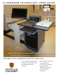 CLASSROOM TECHNOLOGY USER GUIDE