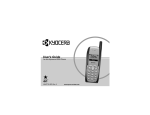 Kyocera 2255 Handset User Guide