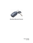 Keychain Barcode Scanner User Guide