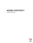 Adobe Audition 3.0 User Guide