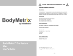 BodyMetrix™ Pro System Mac User's Guide