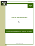 Environmental Standards and Practices User Guide