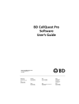 BD CellQuest Pro Software User's Guide