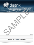 Distrix 4.2 User Guide - justSay