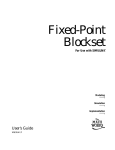 Fixed-Point Blockset User's Guide