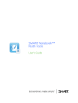 SMART Notebook Math Tools User's Guide
