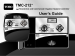 TMC-212TM User's Guide - Turf Care Products Canada