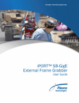 iPORT NTx-GigE External Frame Grabber User Guide