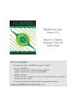 NOMAD User Guide