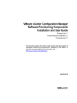 Software Provisioning Components Installation and User's