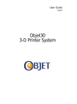 Objet30 User Guide - UBC Electrical and Computer Engineering