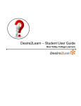 Desire2Learn – Student User Guide