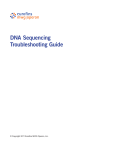 DNA Sequencing Troubleshooting Guide