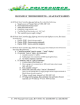 Block Heat Troubleshooting - Glascraft M