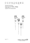 Liquicap M FTI51, FTI52 (Operating Instructions)