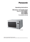 Operating Instructions Microwave / Convection Oven NN