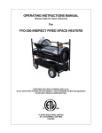 OPERATING INSTRUCTIONS MANUAL FVO-200