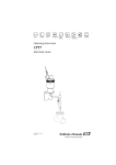 Operating Instructions Electrolyte vessel