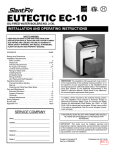 EC-10 Installation Operating Instructions-English