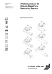 Promass 83 (BA), Operating Instructions