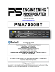 PMA 7000B Installation Manual