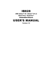 IB828 USER'S MANUAL - IBT Technologies Inc.