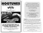 INSTALLATION MANUAL