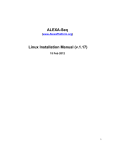 ALEXA-Seq Linux Installation Manual (v.1.17)