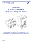 User Manual ELECTRO KABUKI DROP Mechanism