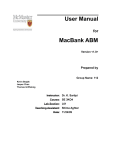 User Manual MacBank ABM