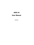 iOPS-18 User Manual - IBT Technologies Inc.