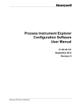 Process Instrument Explorer Configuration Software User Manual