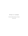 MC-Sym 3.3.2 - User Manual - Laboratoire de Biologie Informatique