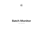 Batch Monitor User Manual - Help Library