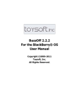BuzzOff 2.2.2 For the BlackBerry® OS User Manual