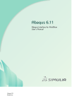 Abaqus Interface for Moldflow User's Manual